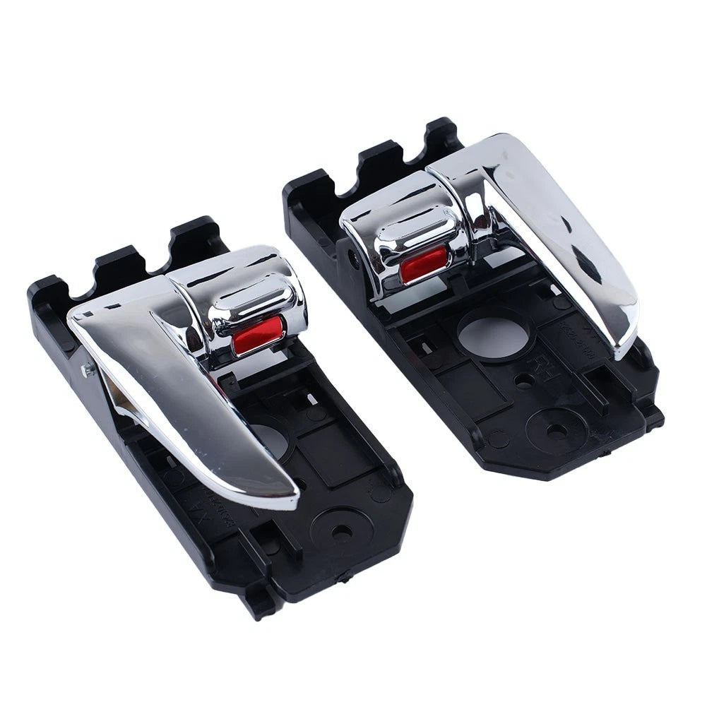 2X Inner Door Handle Set for KIA (2004–2009) Left & Right Chrome