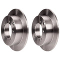 2 Rear Disc Rotors for Mitsubishi Lancer CH (2003–2007) VR-X 5 Stud