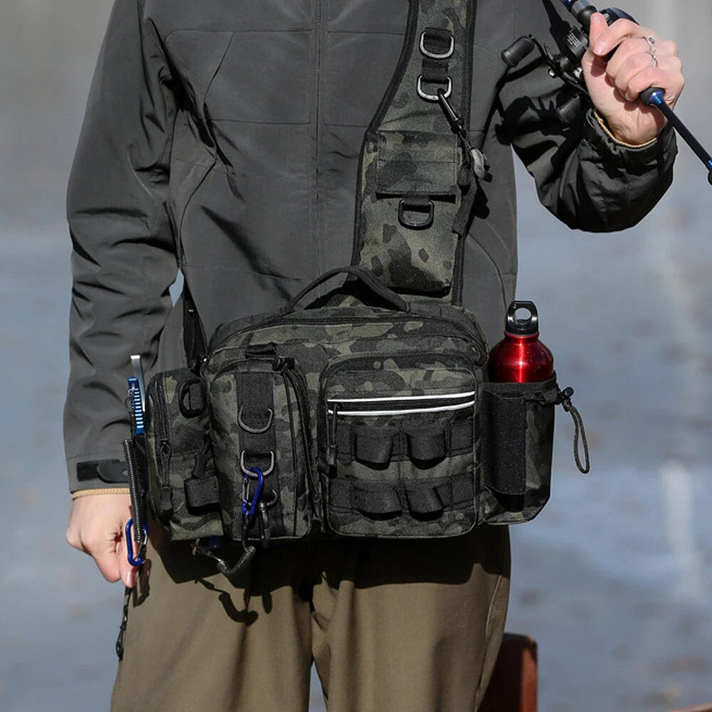 Tactical Waist Bag for Outdoor Use (Military, Camping, Fishing)