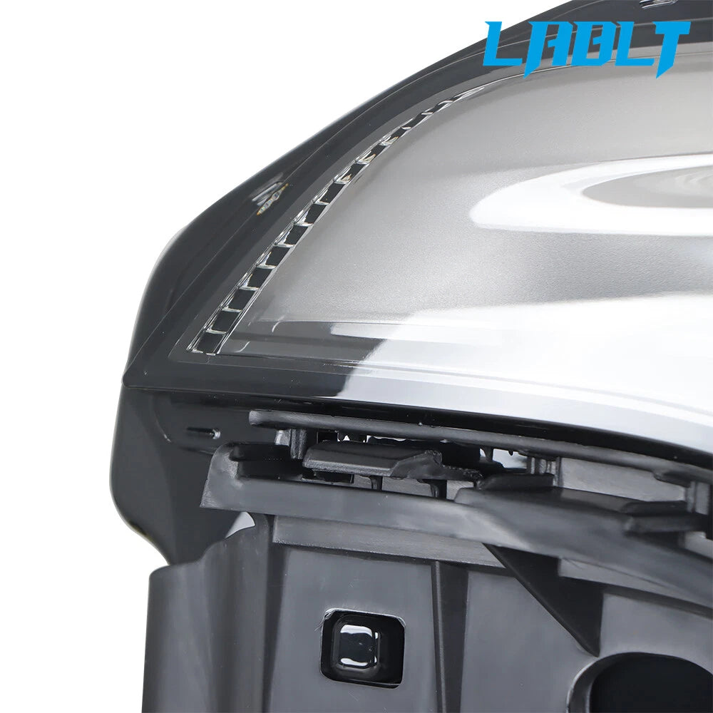 Left Driver Side Headlight LED Clear for Jeep Cherokee (2019–2022)