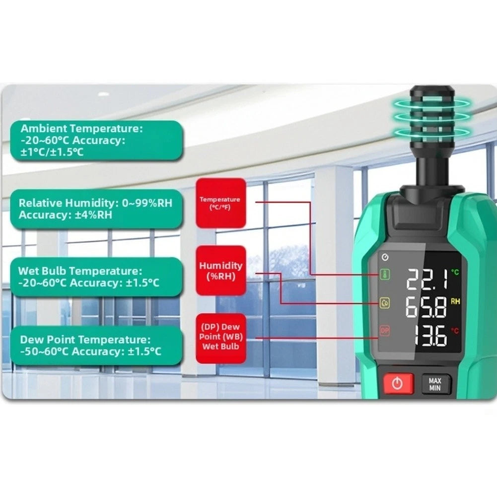 Digital Hygrometer Thermometer for Storage Use (FY867)