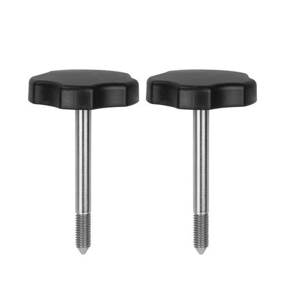 2Pcs Soft Top Door Surround Knob Screws 55397130AA For Jeep Wrangler 2007 - 2018