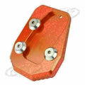 Kickstand Side Stand Extension Pad for Yamaha MT09 (2013–2016) - Orange