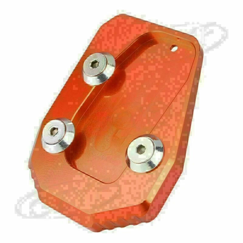 Kickstand Side Stand Extension Pad for Yamaha MT09 (2013–2016) - Orange
