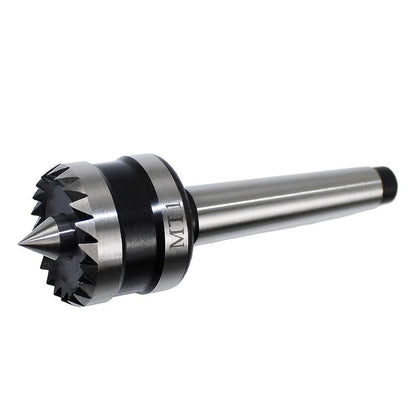Multitooth Drive Center Spindle for Woodworking Lathe MT1 MT2