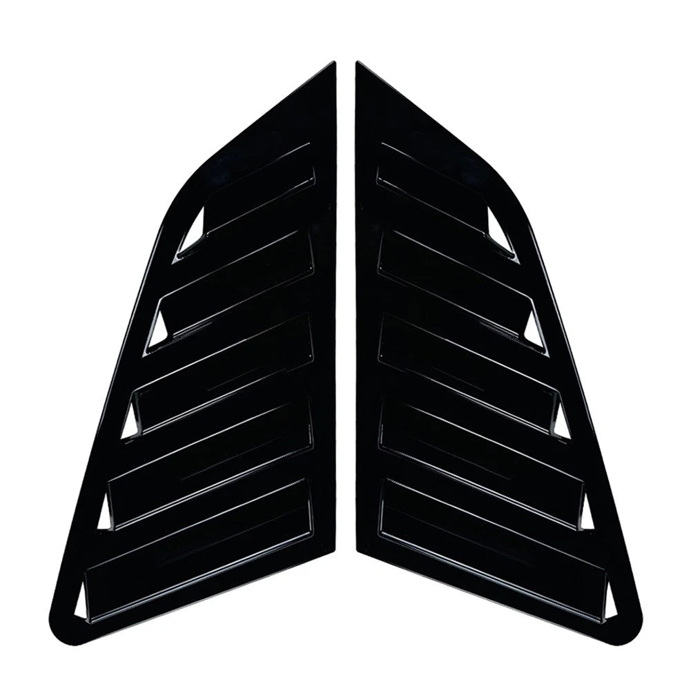 Black Rear Window Louvers for Audi A3 S3 8Y Hatchback (2021–2024)