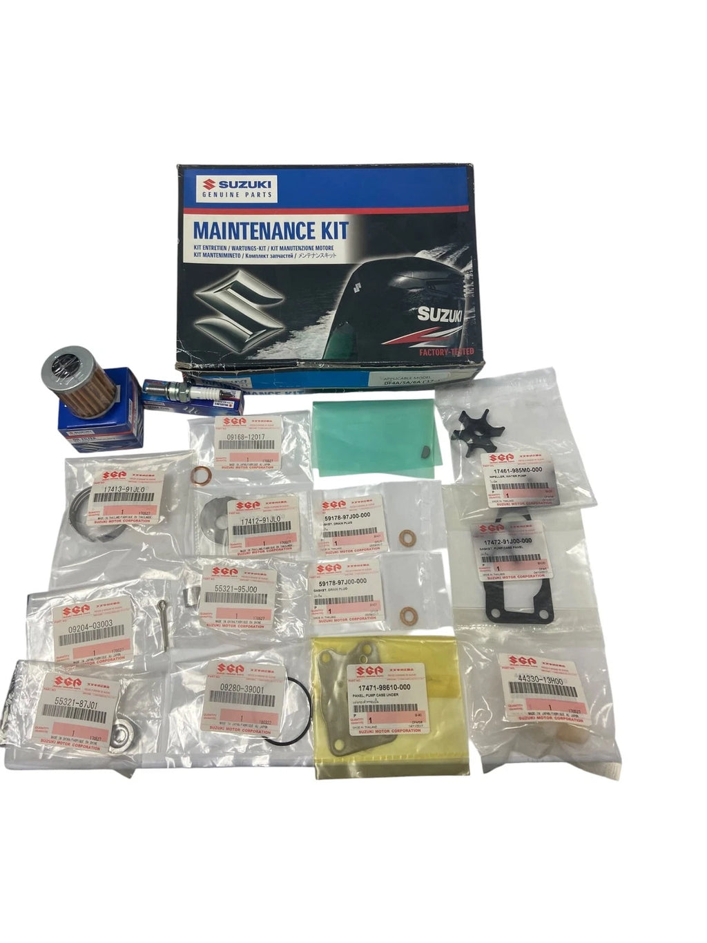 Maintenance Kit Assembly for Suzuki DF4A/5A/6A (2017–) 17400-91890