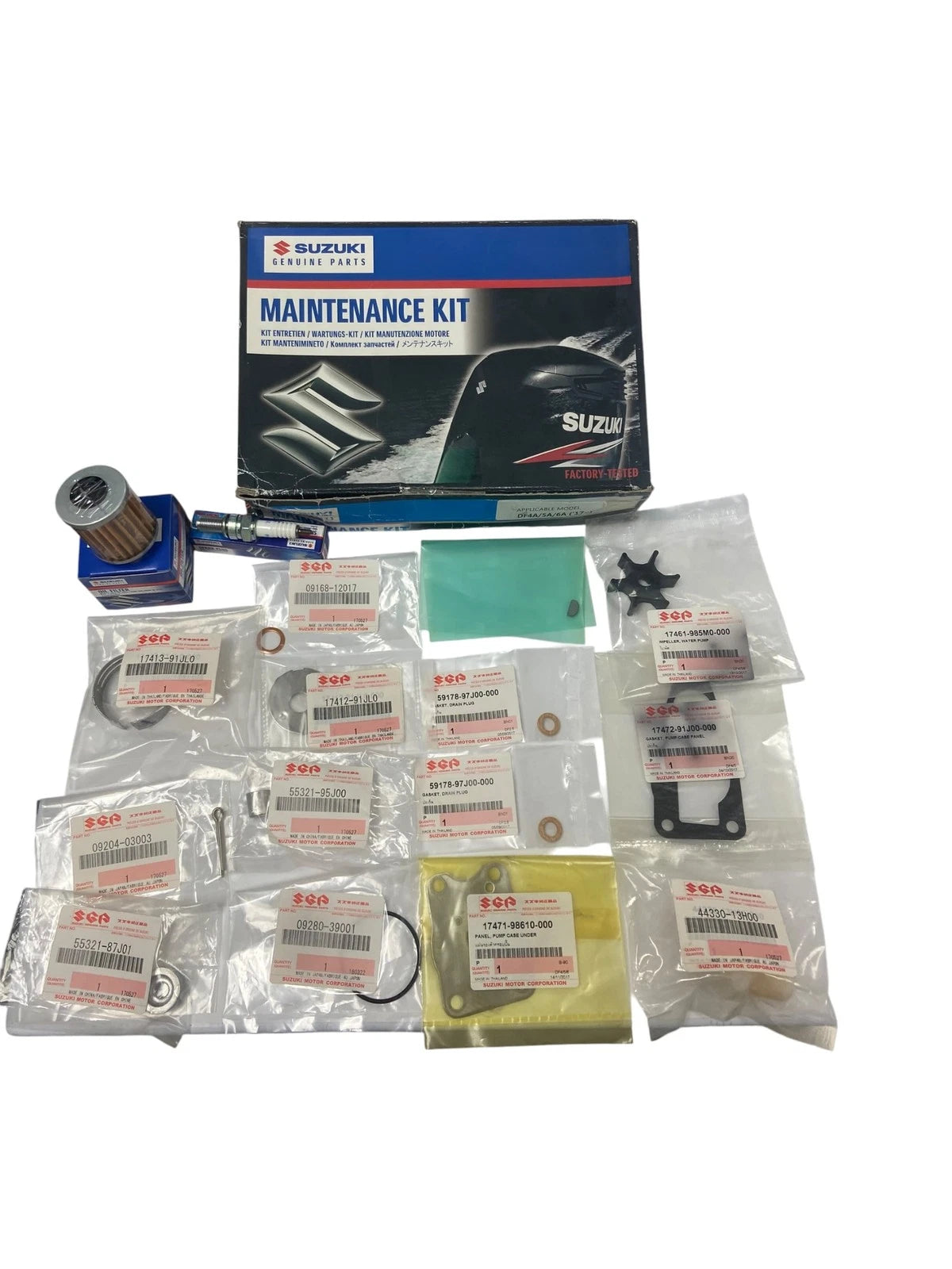 Maintenance Kit Assembly for Suzuki DF4A/5A/6A (2017–) 17400-91890