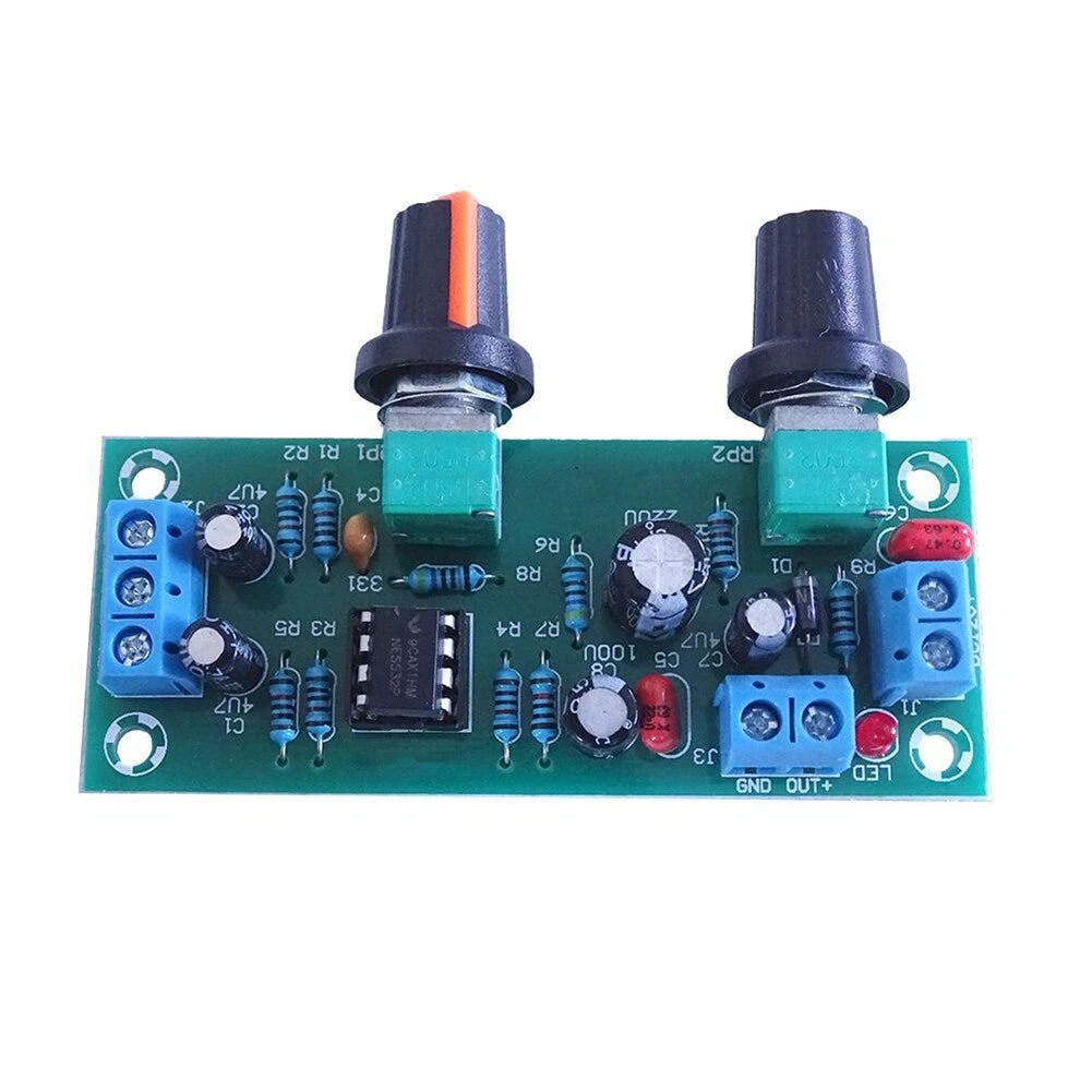 Subwoofer Preamplifier Board for 1024V (Replaceable NE5532 Op Amp Socket)
