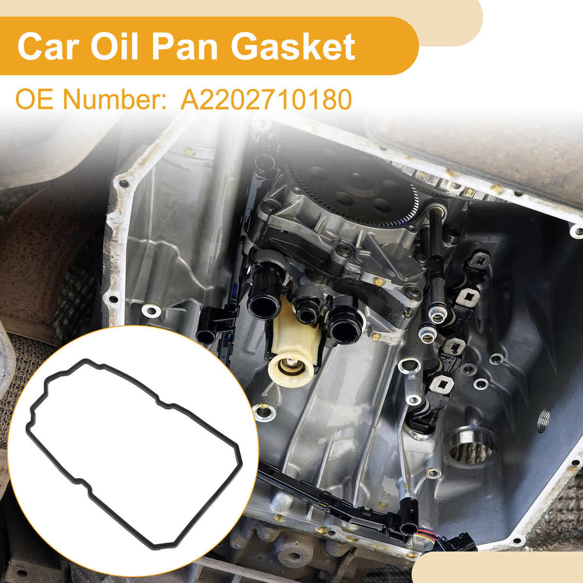 Engine Oil Pan Gasket Replacement for Mercedes-Benz CLS63 AMG S (2014–2017)