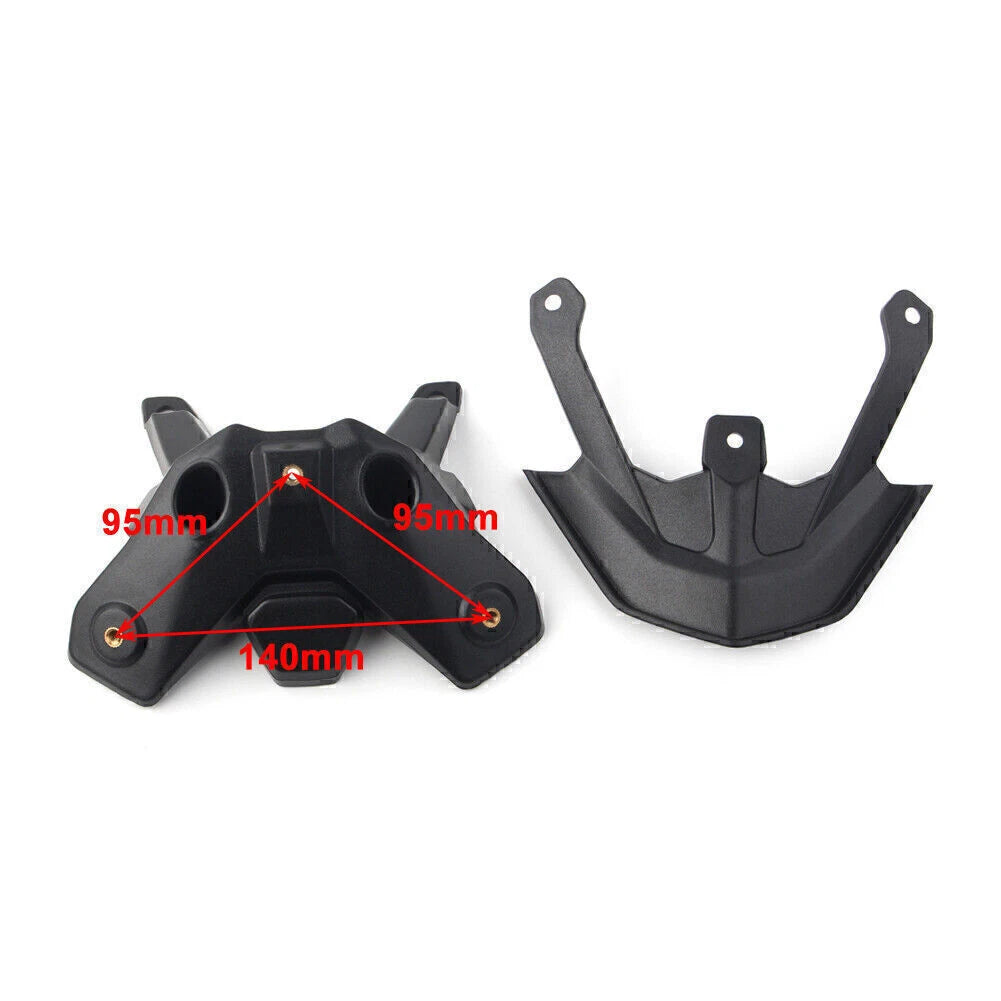 Front Windshield Deflector for BMW F900R (2020–2024) Black
