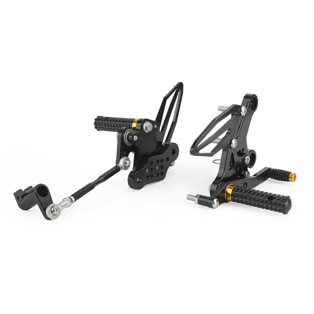 Adjustable Rearsets Foot Pegs for Kawasaki Ninja 250/400 (2018–2022) GD T9