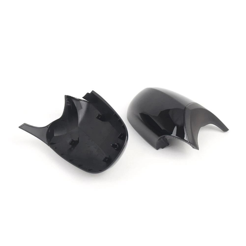 Mirror Cover Cap Gloss Black Cap ABS Material Easy Installation OEM Fitment