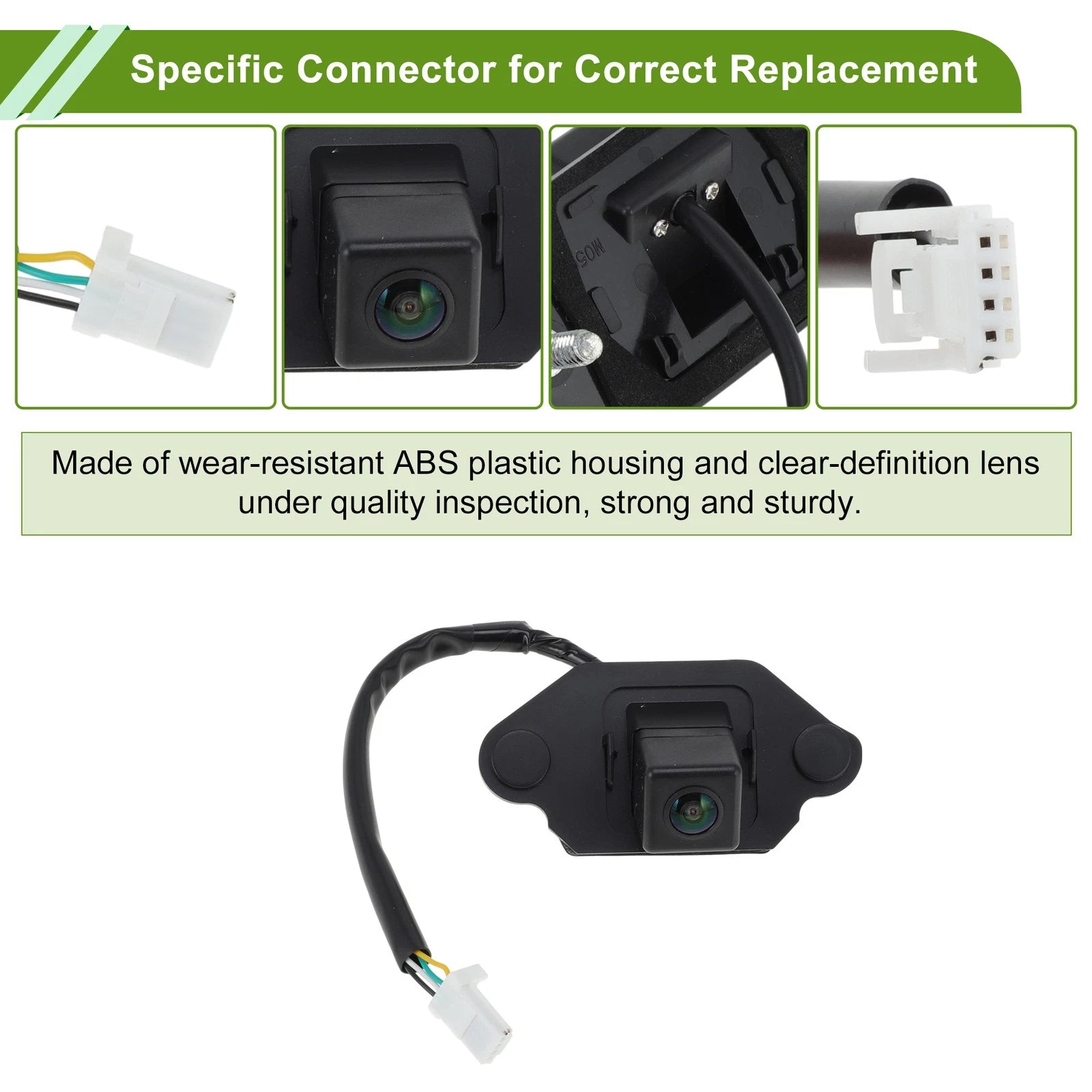 Rear View Backup Camera for Nissan Qashqai (2008–2015)