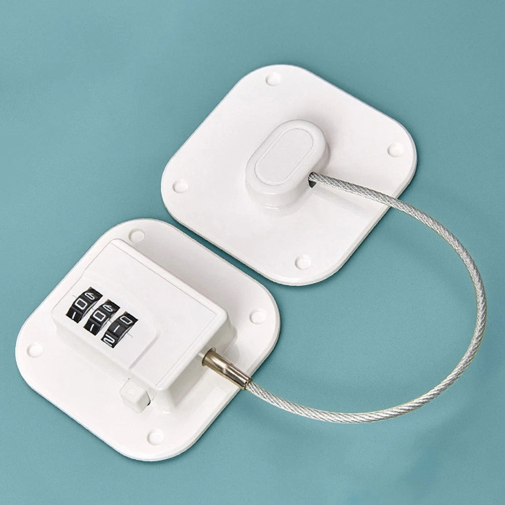 Refrigerator Lock for Secure Food and Beverages