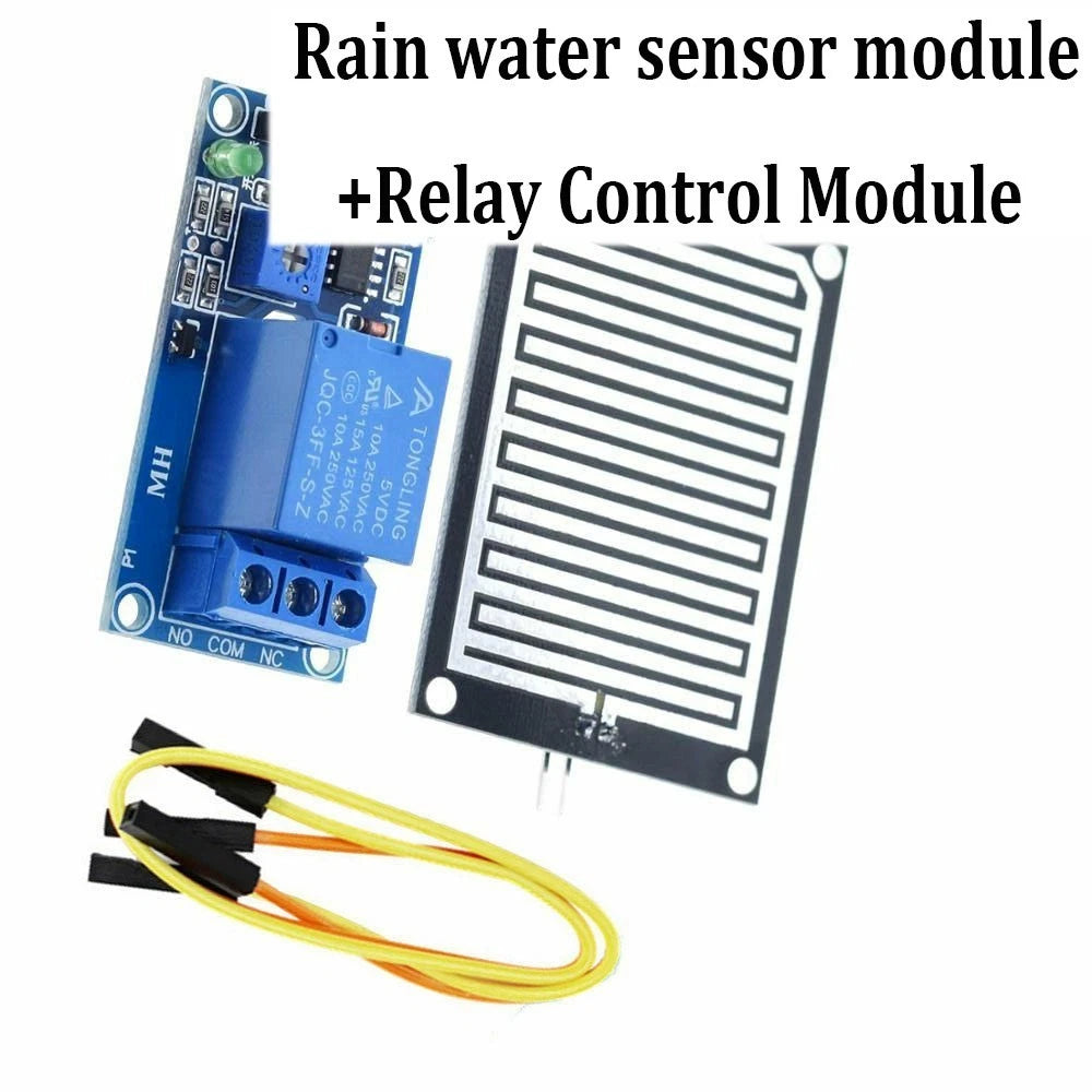 Raindrops Controller Module for Raspberry Pi (250V Water Detection)