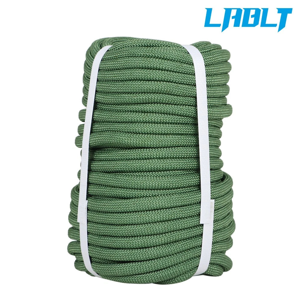 3/8" Braided Polyester Pulling Rope 100' 3520 Lbs for Automotive Use