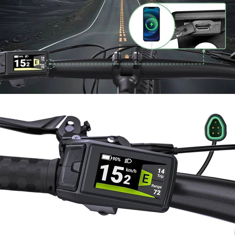 DPC080 LCD Screen for Bafang Drive Motors (Compatible with CAN Protocol)