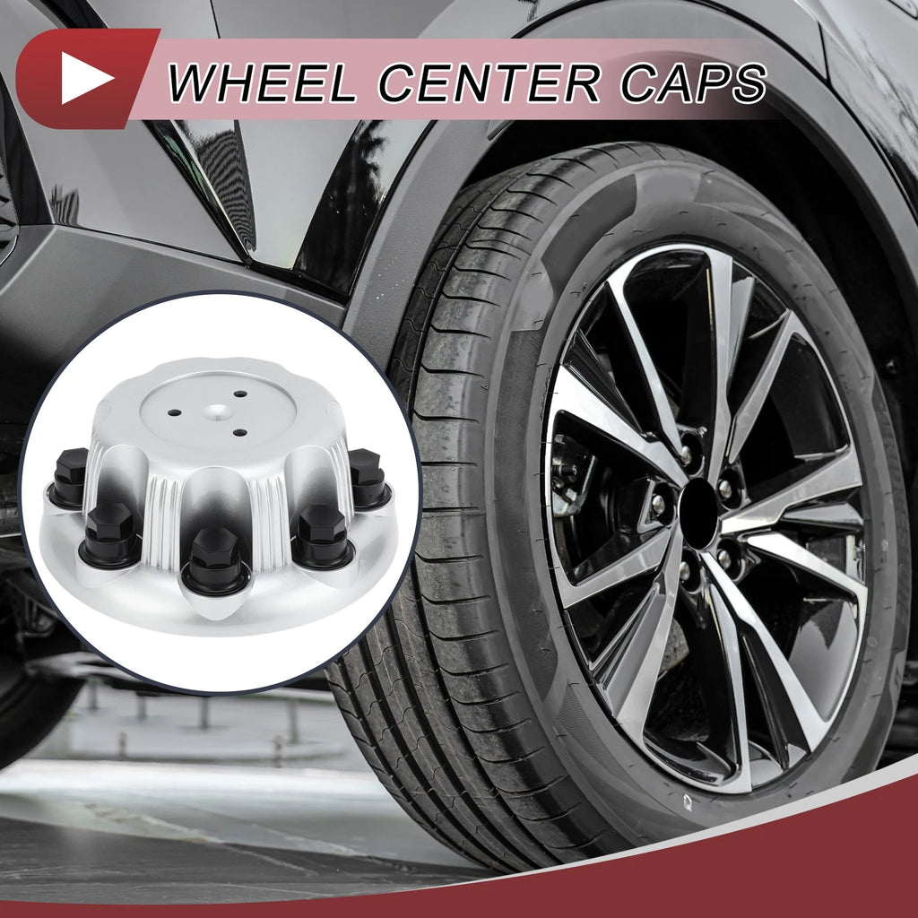 Wheel Center Caps Replacement for Chevrolet Silverado 2500 3500 (2001–2010)