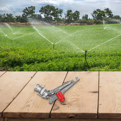 2 Inch Thread Wide Coverage Aluminum Alloy Sprinkler for Garden Farming