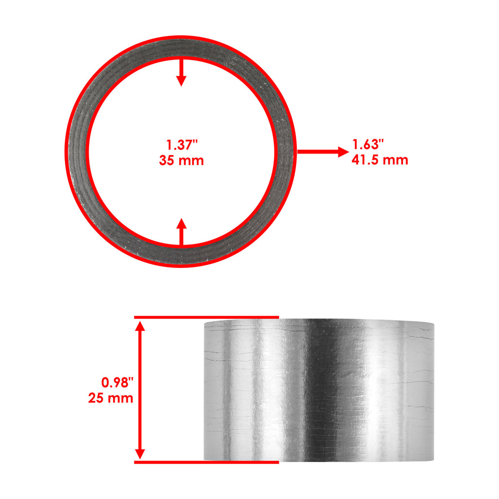 Exhaust Pipe Gasket Replacement for Honda TRX420FA Rancher 420 4X4 (2009–2014)