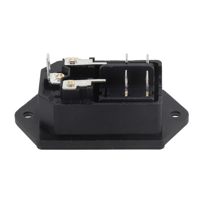 IEC Connector Socket with Illuminated Switch for Efficient Power Management