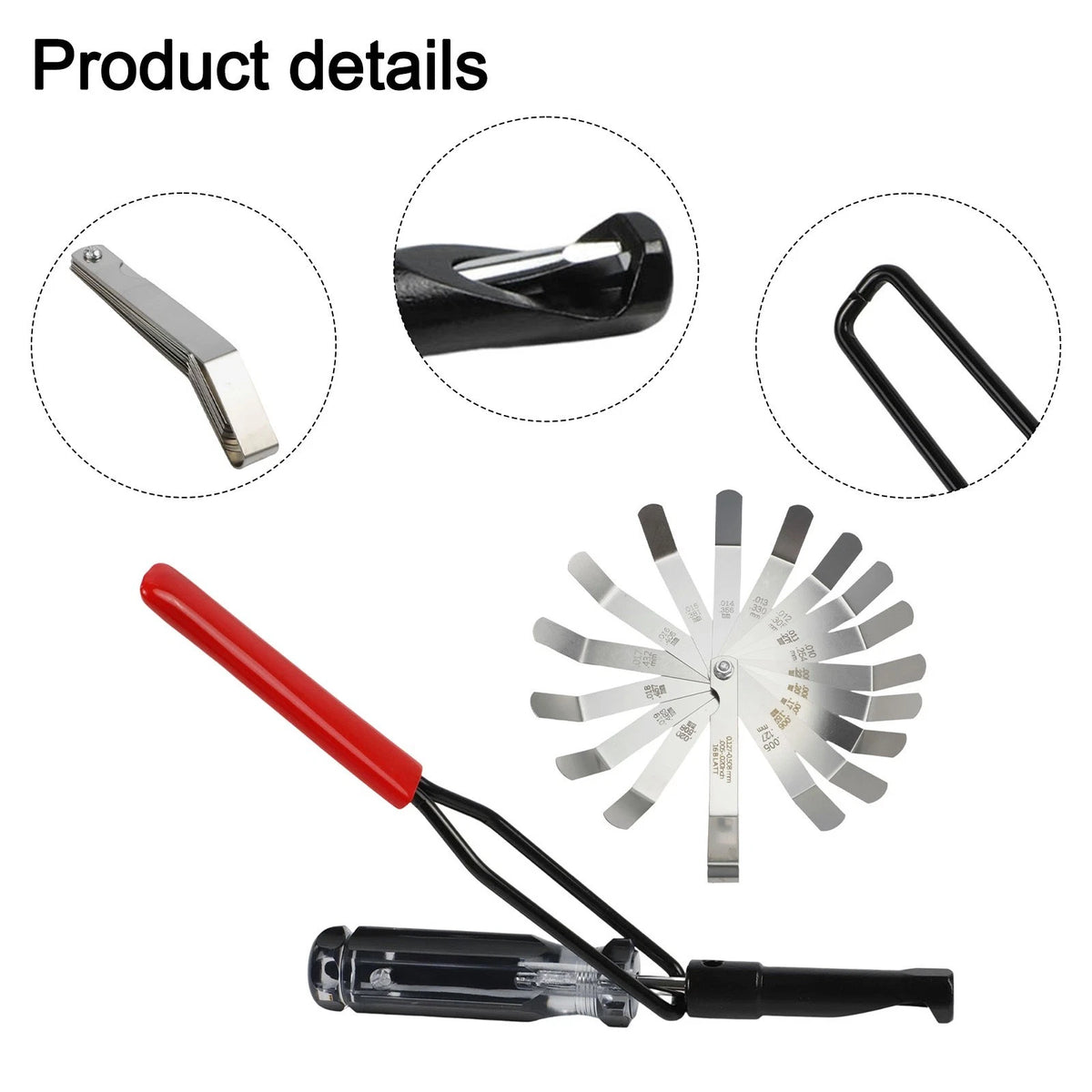 10mm Valve Adjustment Tool with Feeler Gauge for Japanese Automotive Engines