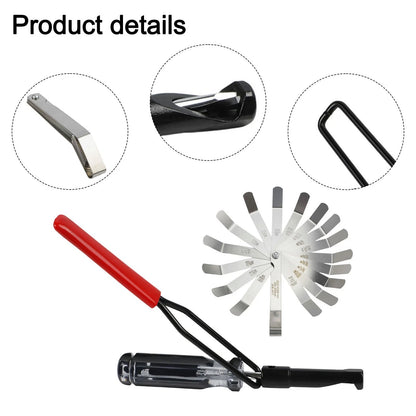 10mm Valve Adjustment Tool with Feeler Gauge for Japanese Automotive Engines