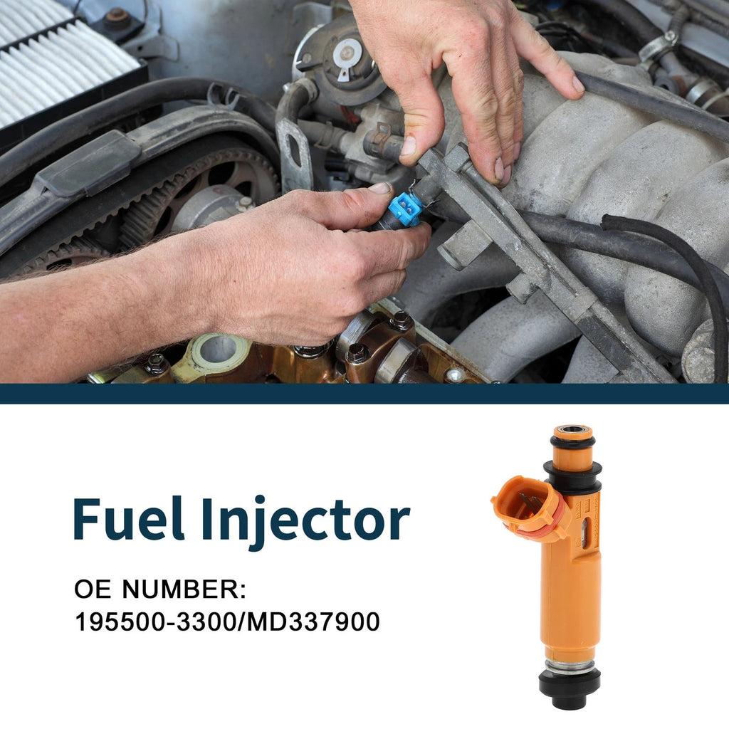 Fuel Injector Replacement for Mitsubishi Montero 3.5 (1998–2002) 1 Pc Orange
