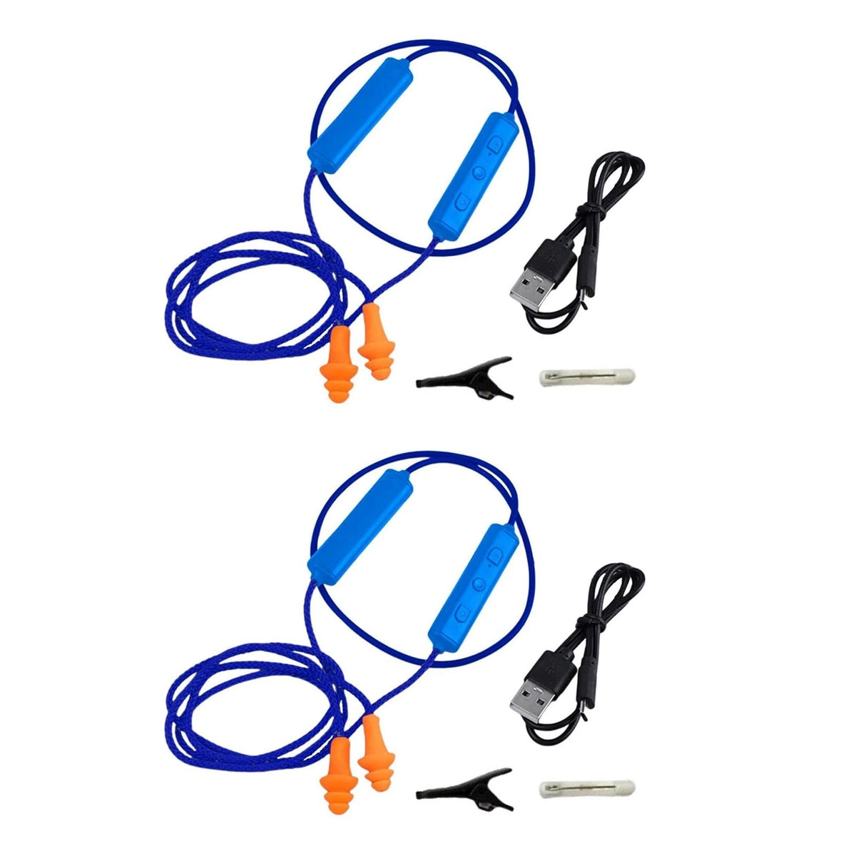 Bluetooth Ear Plugs for Construction & Woodworking (Noise-Isolating)