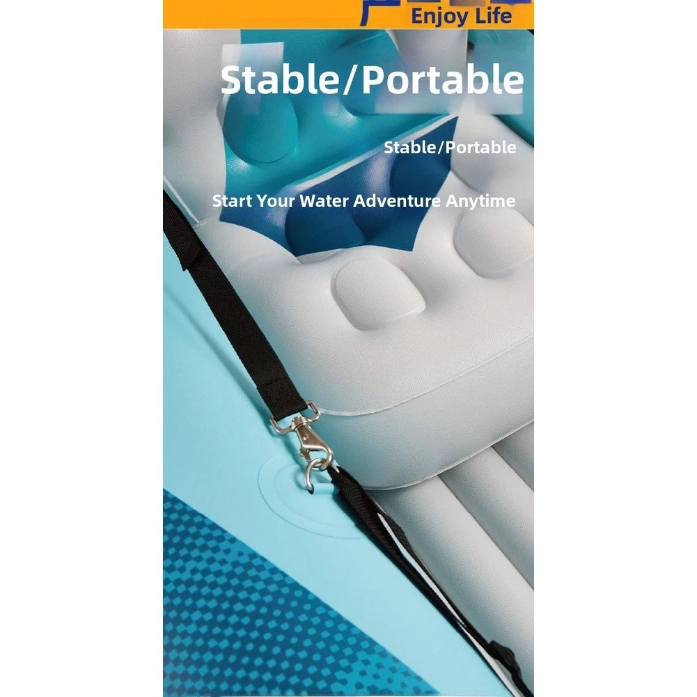 Inflatable PVC Kayak Seat Cushion with Backrest for AM2026