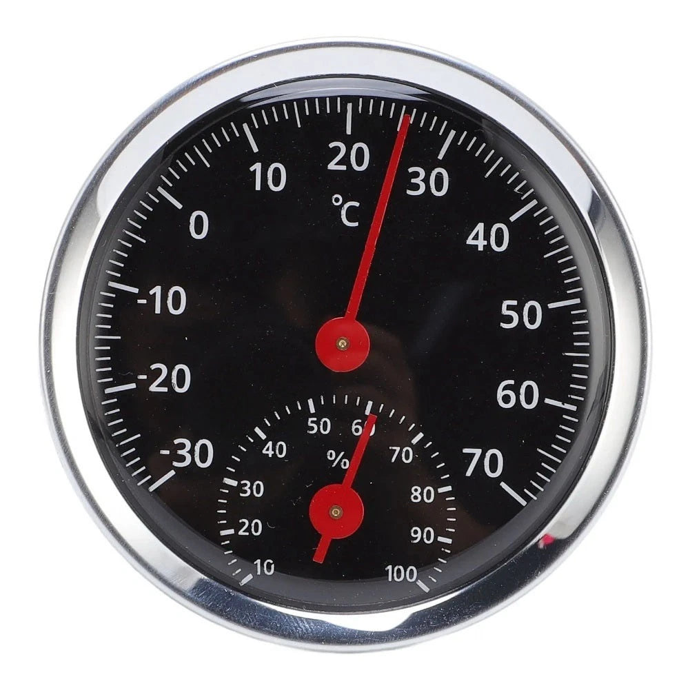 Temperature Humidity Meter for Vehicle (Mechanical Car Thermometer)
