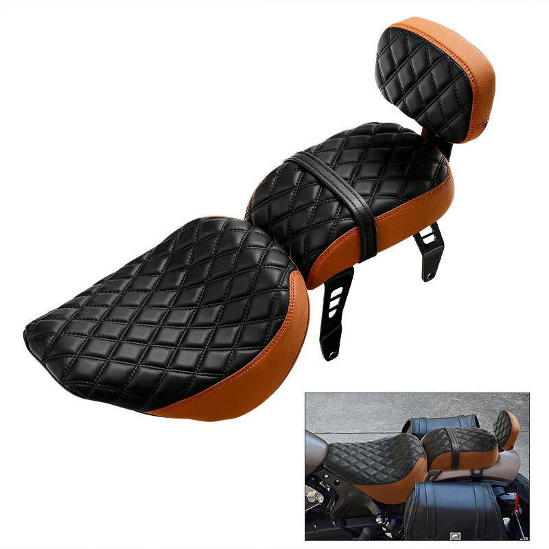 Seat Backrest Pad for Indian Scout Bobber Twenty (2020–2023)