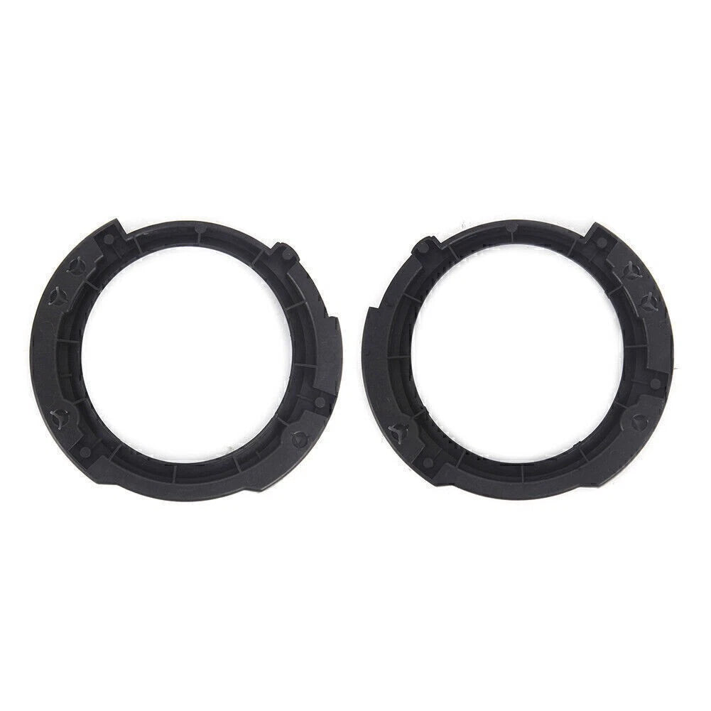 2X LED Headlight Bezel Mounting Ring Bracket for Jeep Wrangler JK (2007–2017)