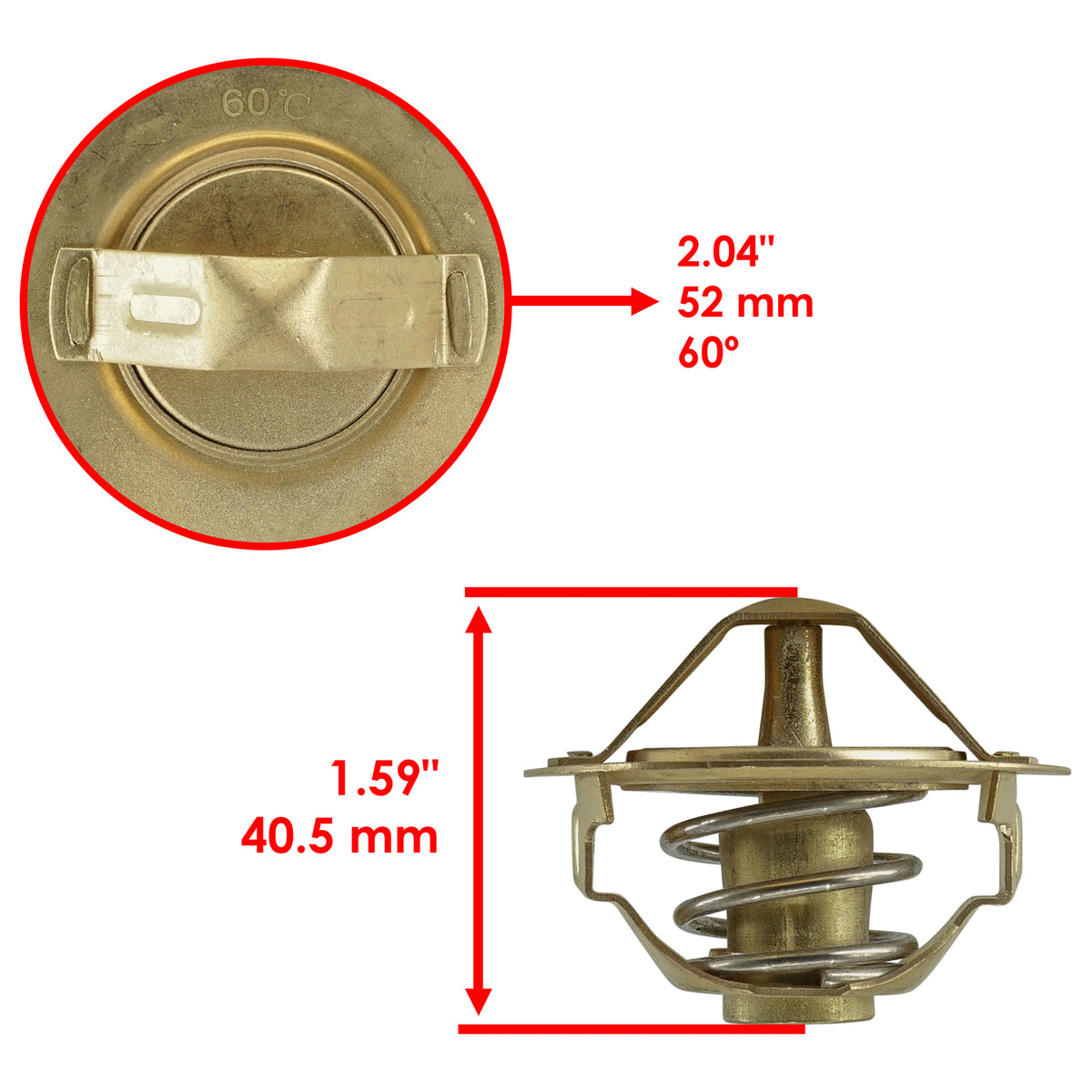 Thermostat Replacement for Kawasaki KZ1300 (1979–1982)