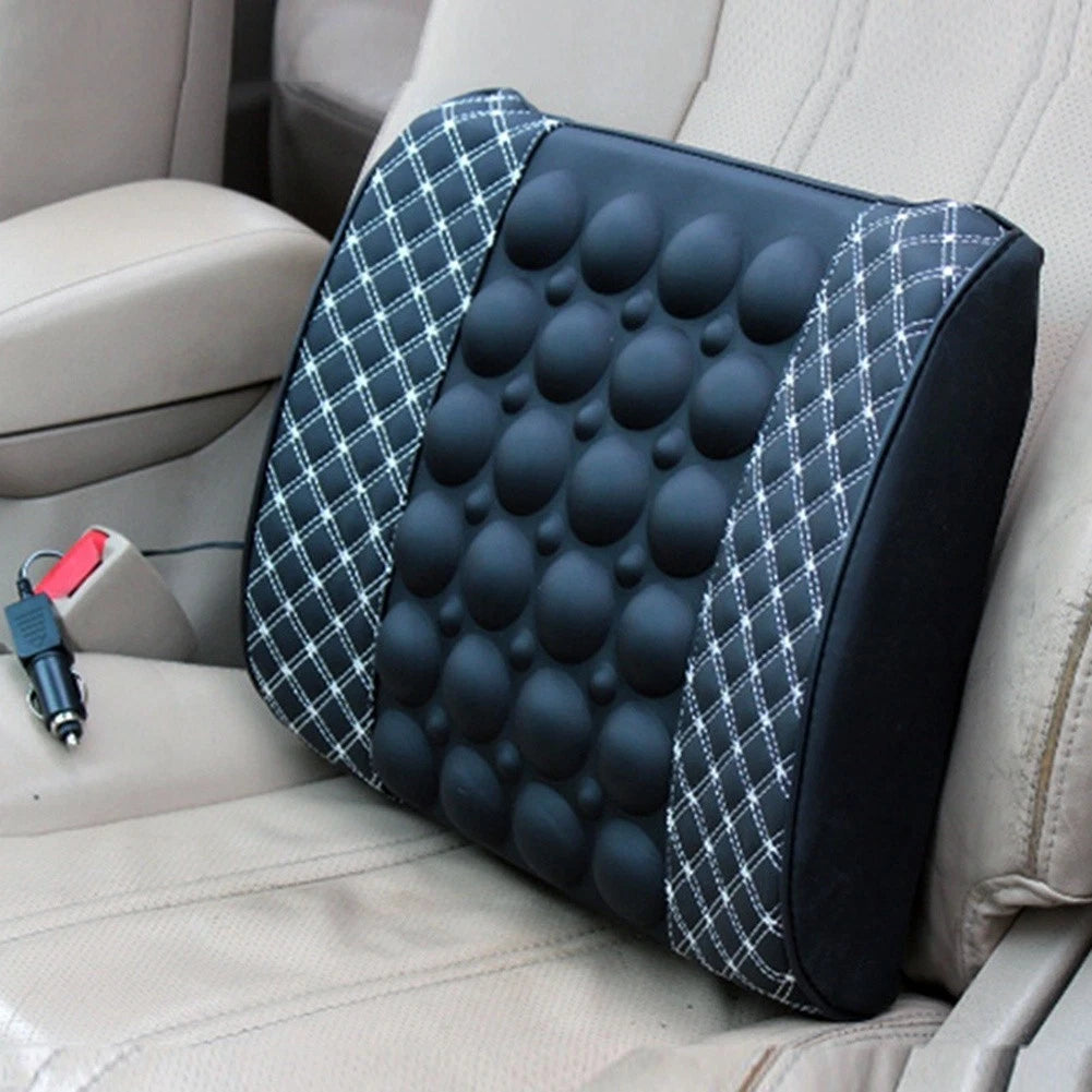 Electric Back Cushion for Auto Seats (37x33cm)