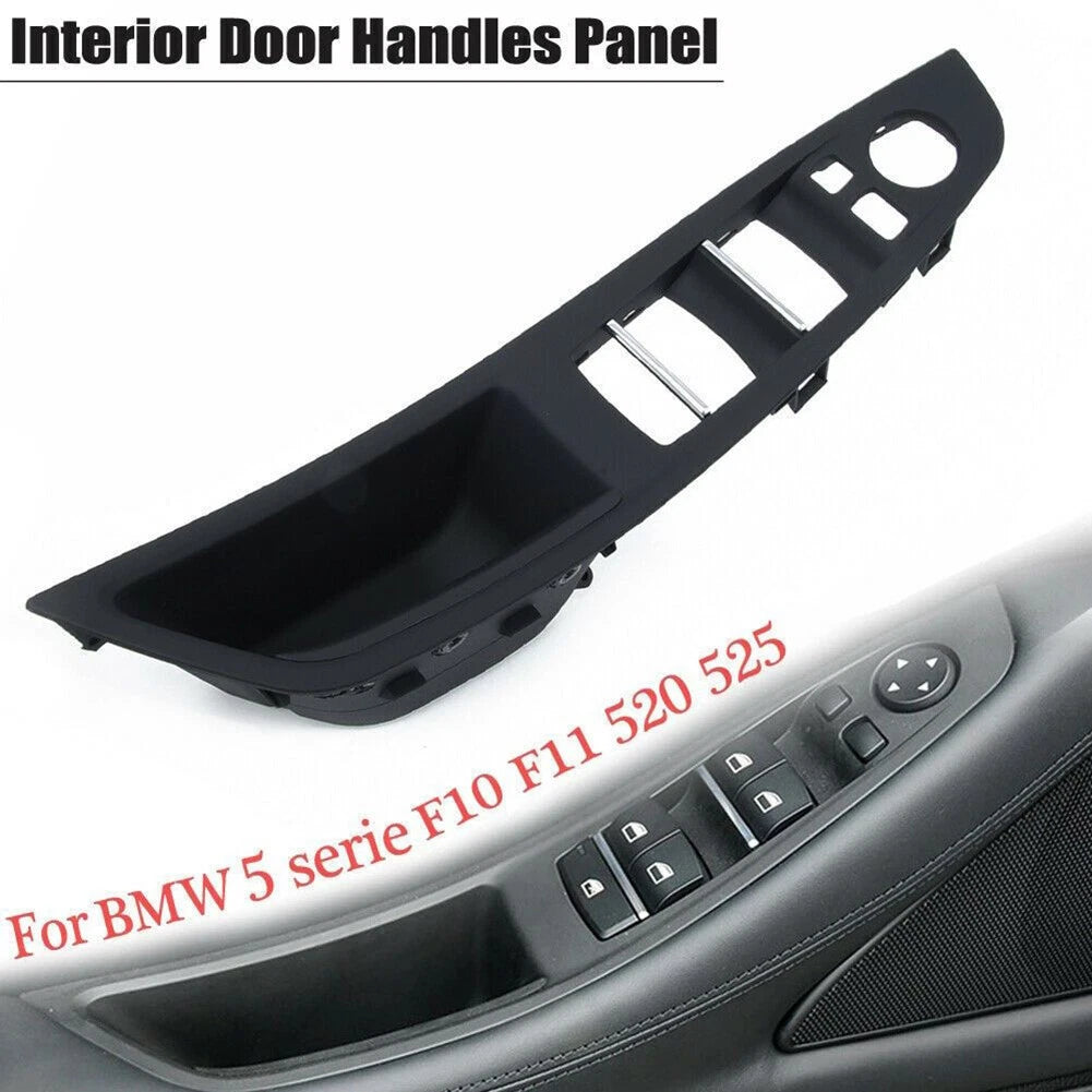Door Switch Panel for Front Left Driver's Side Black