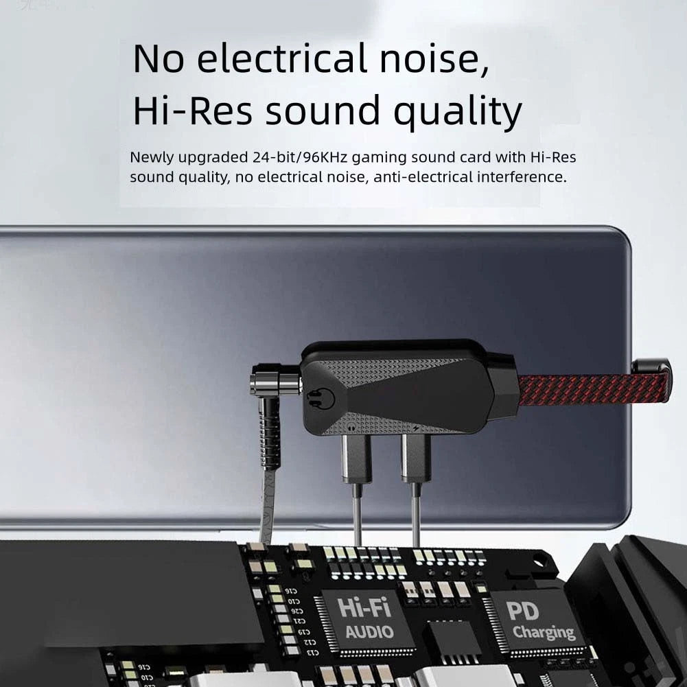 Immersive Gaming Sound Card for Enhanced Audio Performance