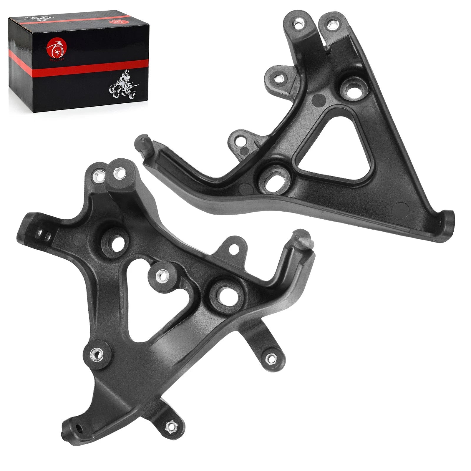 Set of 2 Headlight Fender Bracket Supports for Yamaha Raptor 700 SE (13-25)