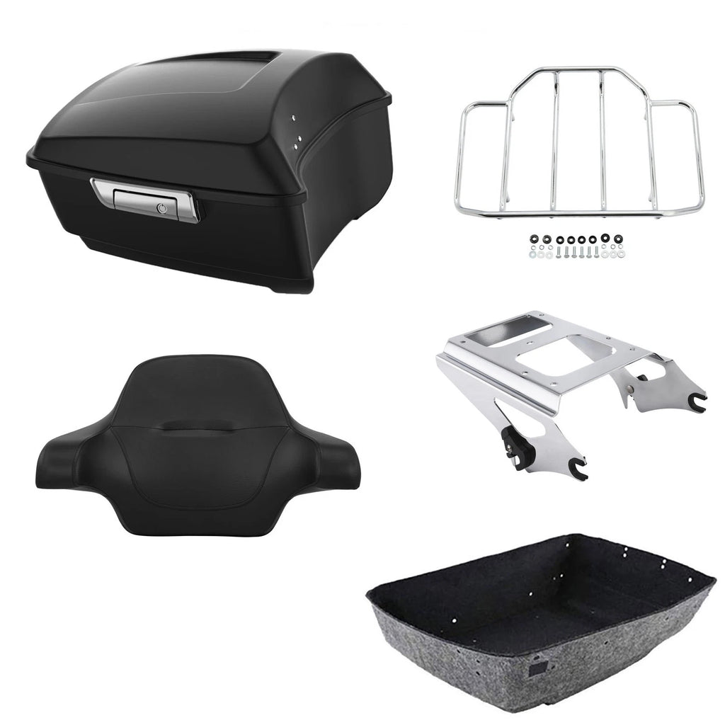 Backrest Mounting Rack for Harley Touring (2009–2013) Matte Black