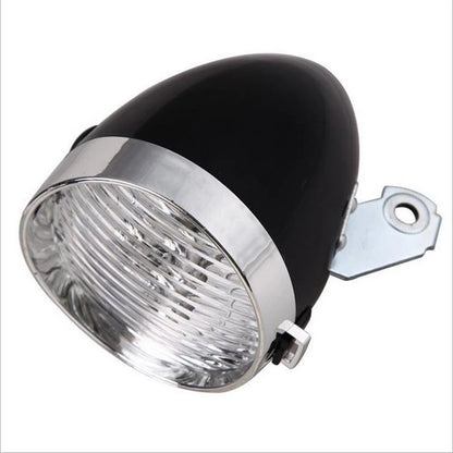 Set of 1 Vintage MTB Bright LED Front Light Headlight Bicycle Lamp