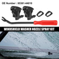 5PCS Front Windshield Washer Nozzle Kit for Toyota Tacoma (2005–2015)