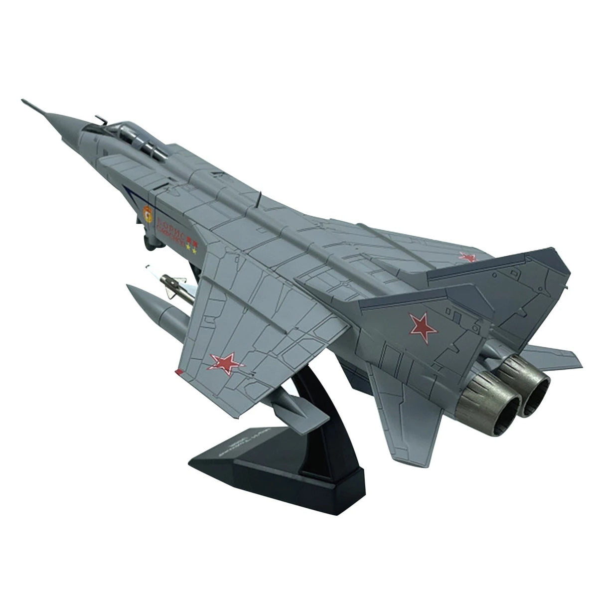 1/72 MiG-31 Interceptor Aircraft Metal Model Static Display