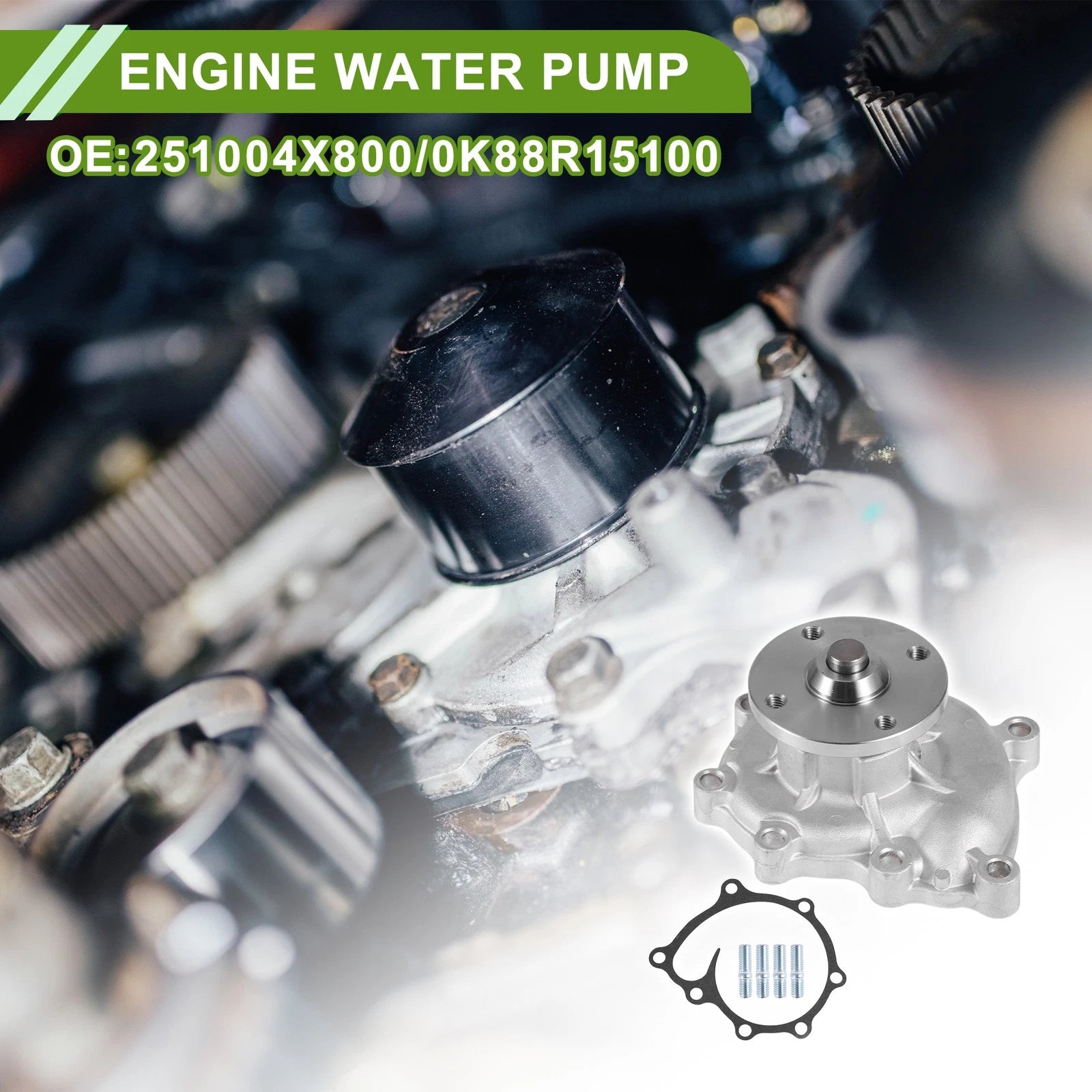 Engine Water Pump Replacement for Hyundai Terracan (2001–2007)