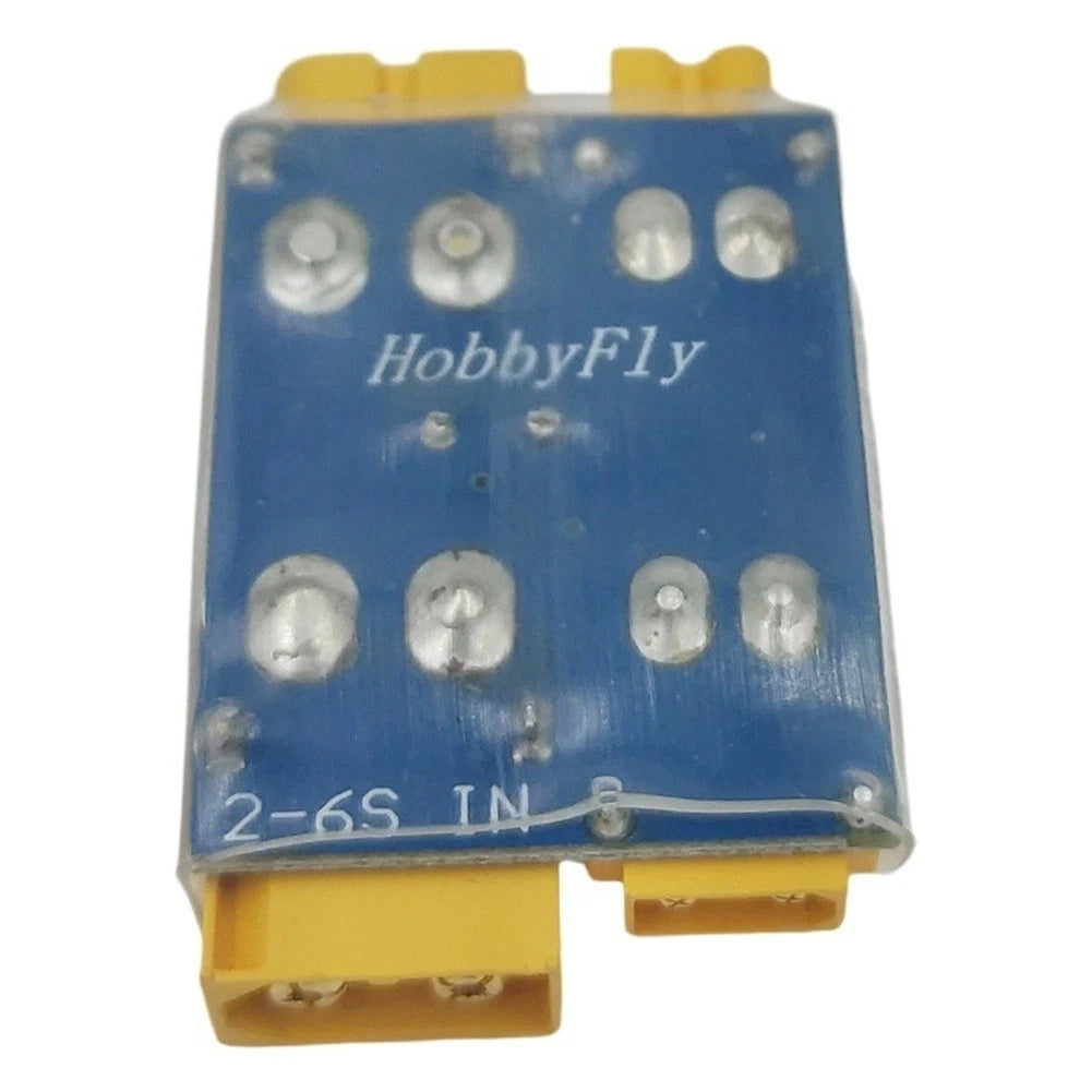 Fuse Protector for XT30 XT60 Connectors with Short Circuit LED Buzzer