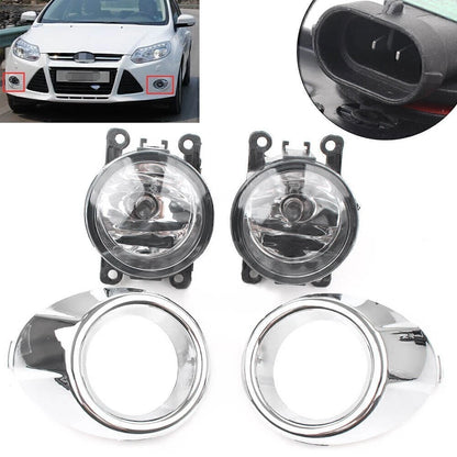 Pair Front Fog Lights for Ford Focus (2012–2014)