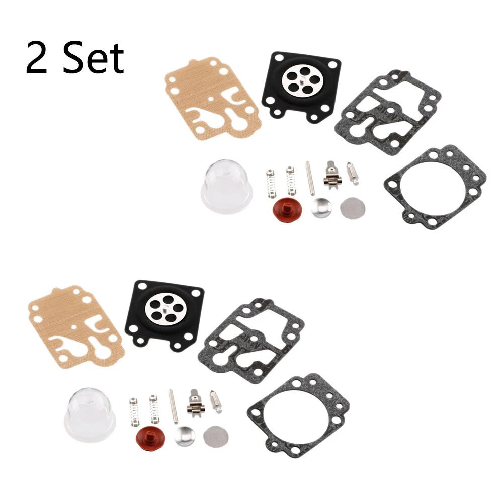 Set of 2 Carburetor Repair Kit for Honda CG260 (43CC 52CC) 40-5/44F-5