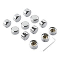 Chrome Engine Bolt Head Topper Covers for Harley Sportster S (2021–2024)