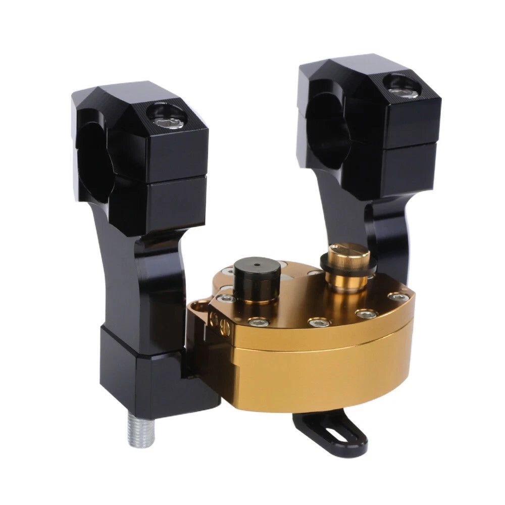 Adjustable Steering Damper Stabilizer Gold For CFMoto 450MT 800MT IBEX 450 800