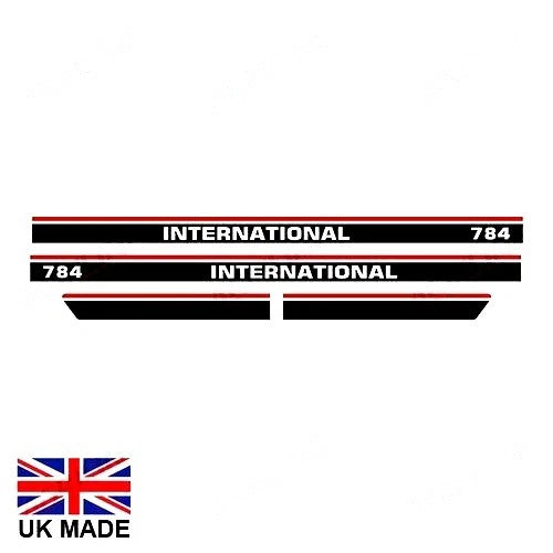 Decal Set for International 784 Tractors (1978–1985)